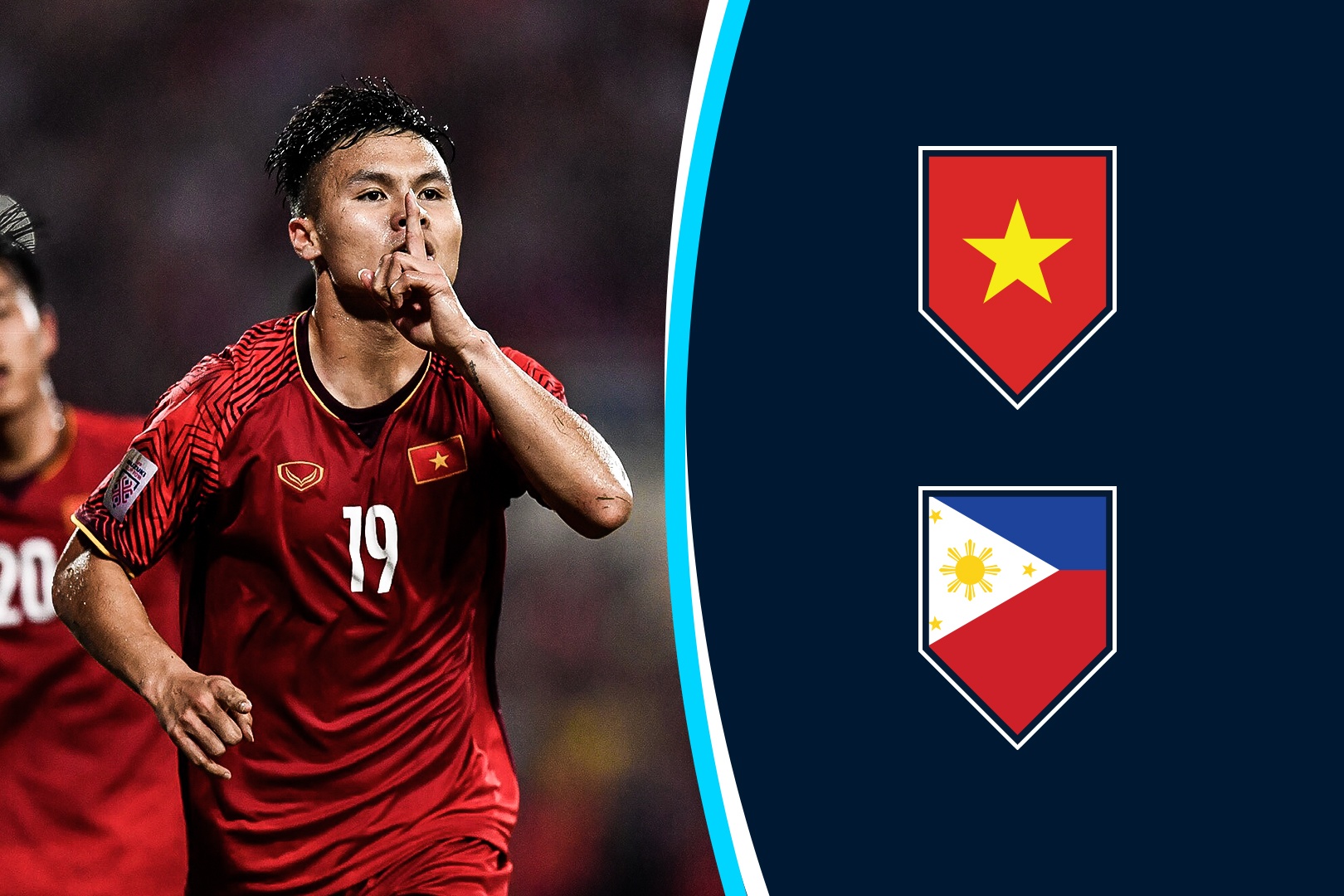 Cham diem Viet Nam vs Philippines: Quang Hai ruc sang hinh anh