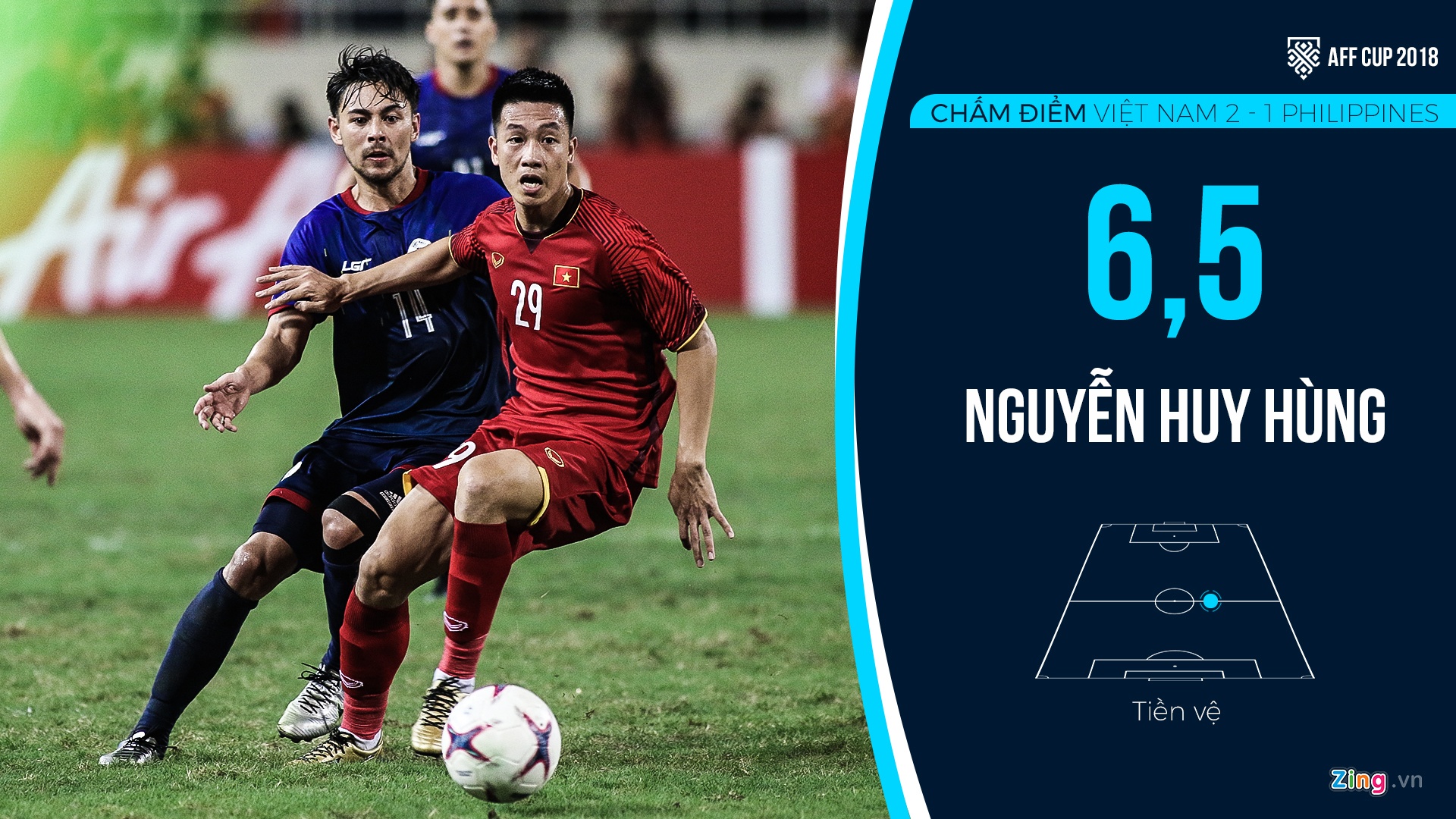 Cham diem Viet Nam vs Philippines anh 12