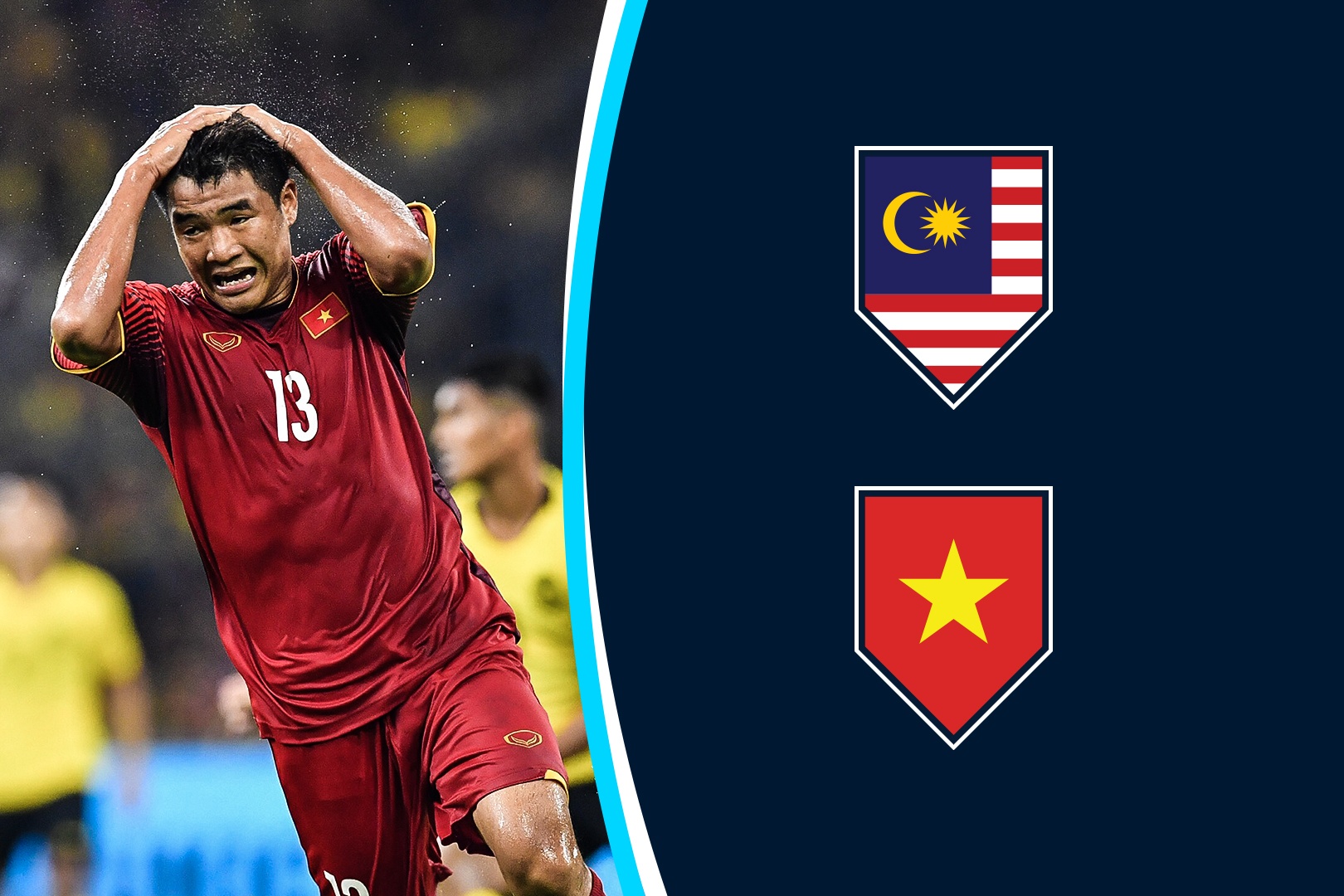 Cham diem Malaysia vs Viet Nam: Duc Chinh kem may hinh anh