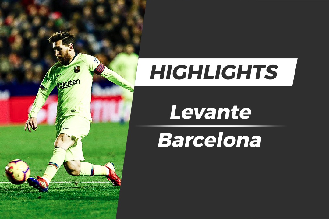 Highlights Levante 0-5 Barcelona: Messi lap hat-trick hinh anh