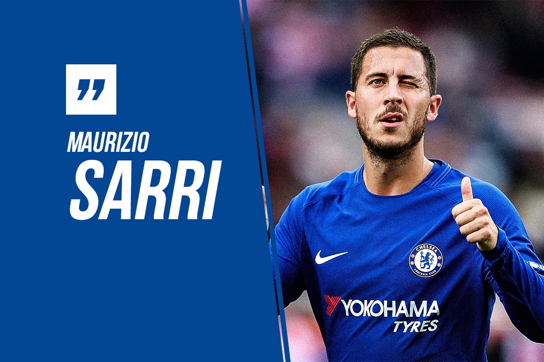 HLV Sarri vi Hazard quan trong nhu Ronaldo, Messi hinh anh