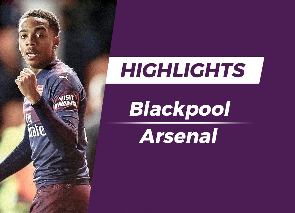 Highlights Blackpool 0-3 Arsenal hinh anh