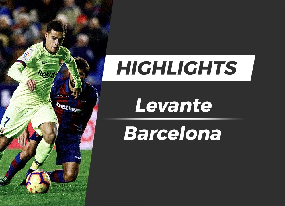 Highlights Levante 2-1 Barcelona hinh anh