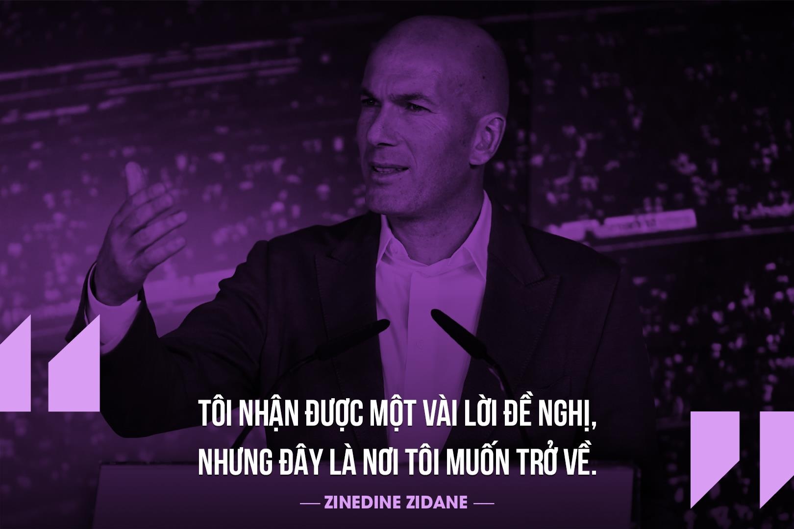 Zidane tro lai Real anh 1
