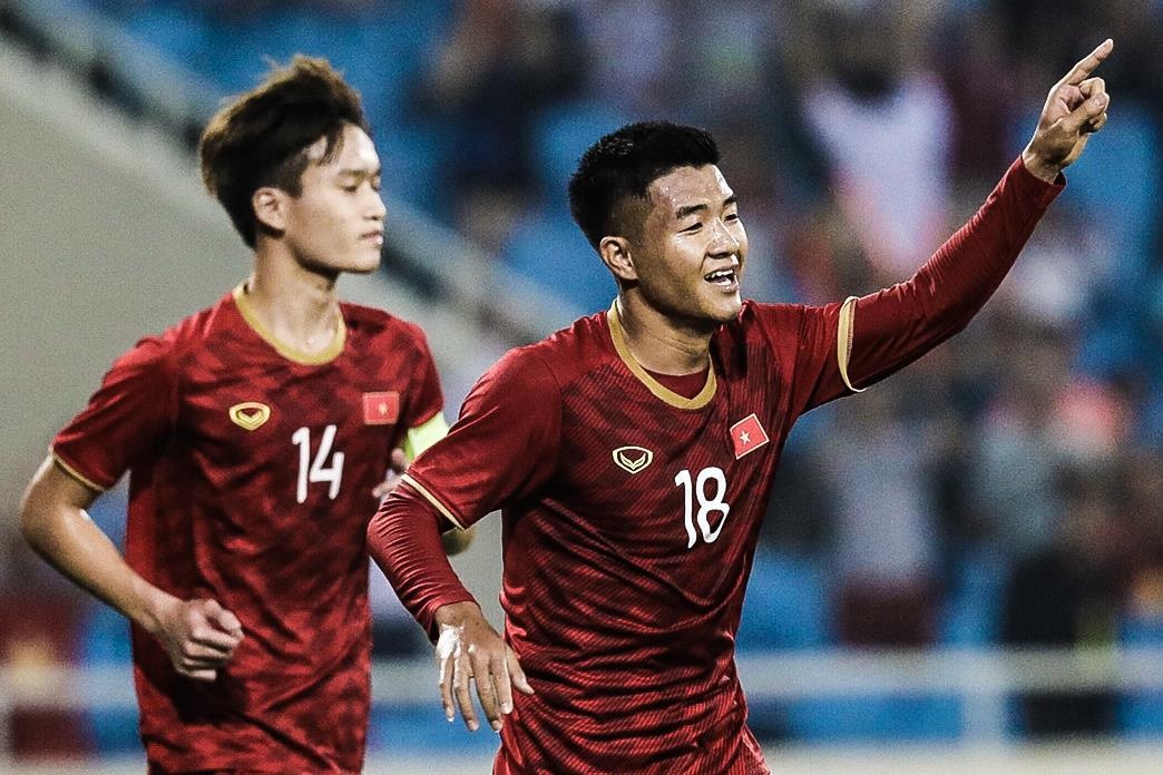 Cu danh dau mo ty so cua Duc Chinh vao luoi U23 Brunei hinh anh