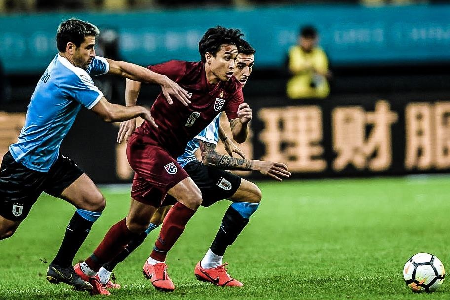 Highlights giao huu: Thai Lan 0-4 Uruguay hinh anh