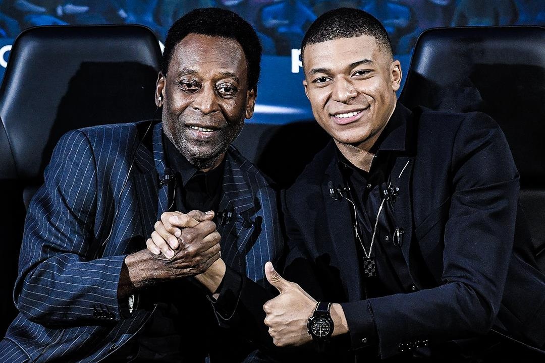 Pele: 'Toi muon choi bong canh Mbappe' hinh anh