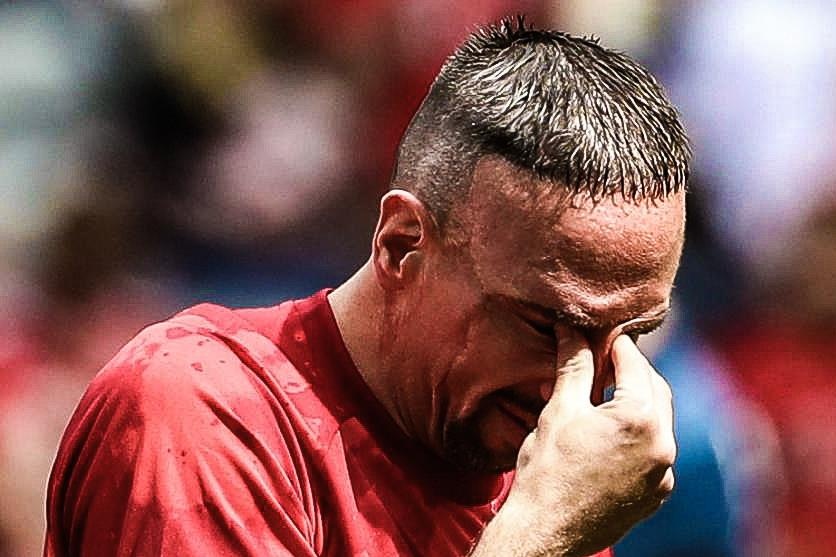 Loi chia tay dam nuoc mat cua Franck Ribery hinh anh