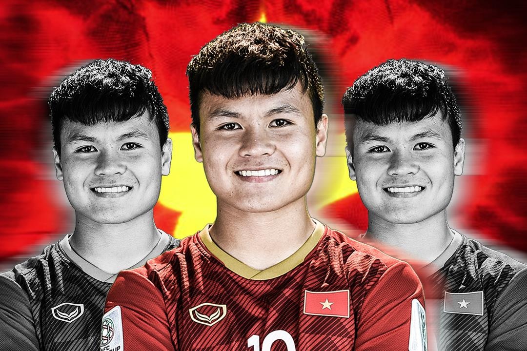 Quang Hai va hai lan doi dau dang nho voi bong da Thai Lan hinh anh