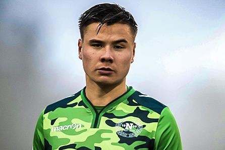 Cau thu Viet kieu ghi ban tai giai hang nhat Na Uy hinh anh