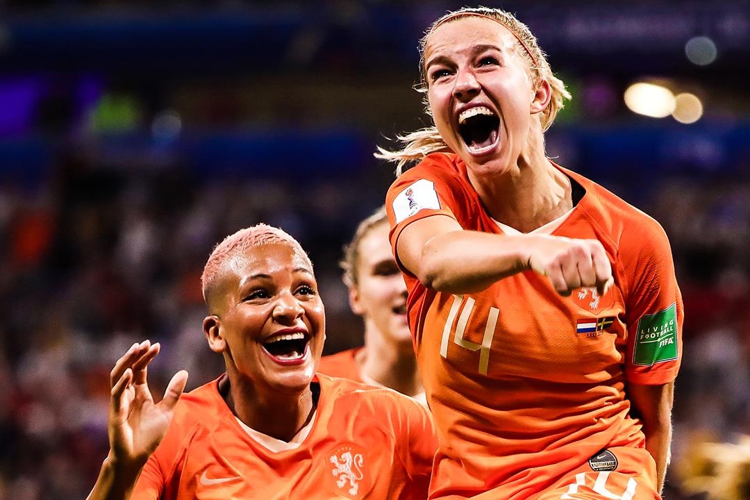 Ha Lan lan dau tien vao chung ket World Cup nu hinh anh