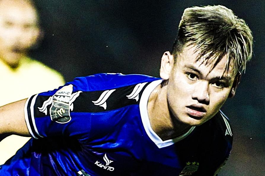 Tuyen thu U23 Viet Nam da bong vao mat doi phuong dang nam san hinh anh