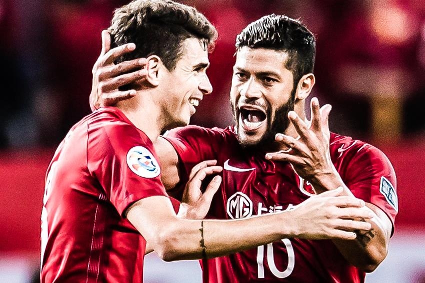 Hulk, Oscar kien tao cho nhau ghi ban tai Trung Quoc hinh anh