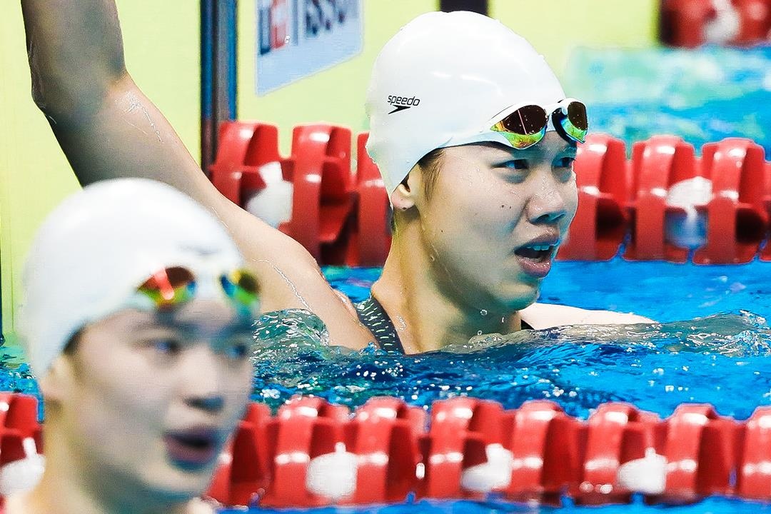 Anh Vien truot chuan B Olympic o vong loai 400 m hon hop hinh anh