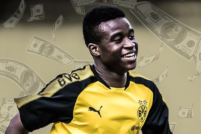 Sao tre Dortmund kiem 10 trieu euro o tuoi 14 hinh anh