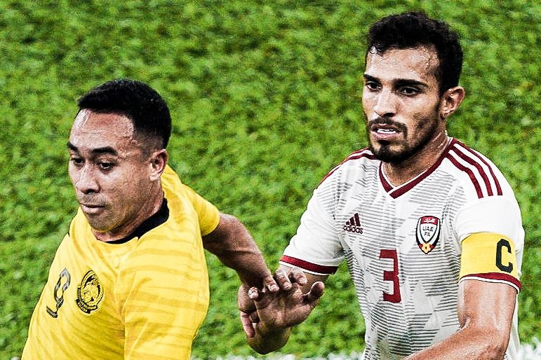 Highlights Malaysia thua nguoc UAE 1-2 hinh anh