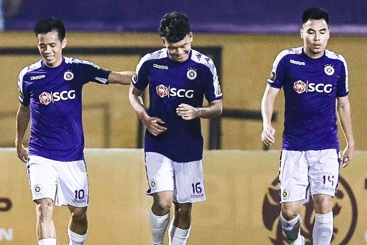 CLB Ha Noi phoi hop ghi ban nhu da tap truoc Viettel hinh anh