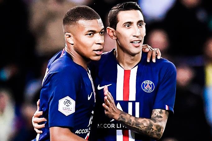 Di Maria vay ma ngoai, kien tao cho Mbappe ghi ban hinh anh