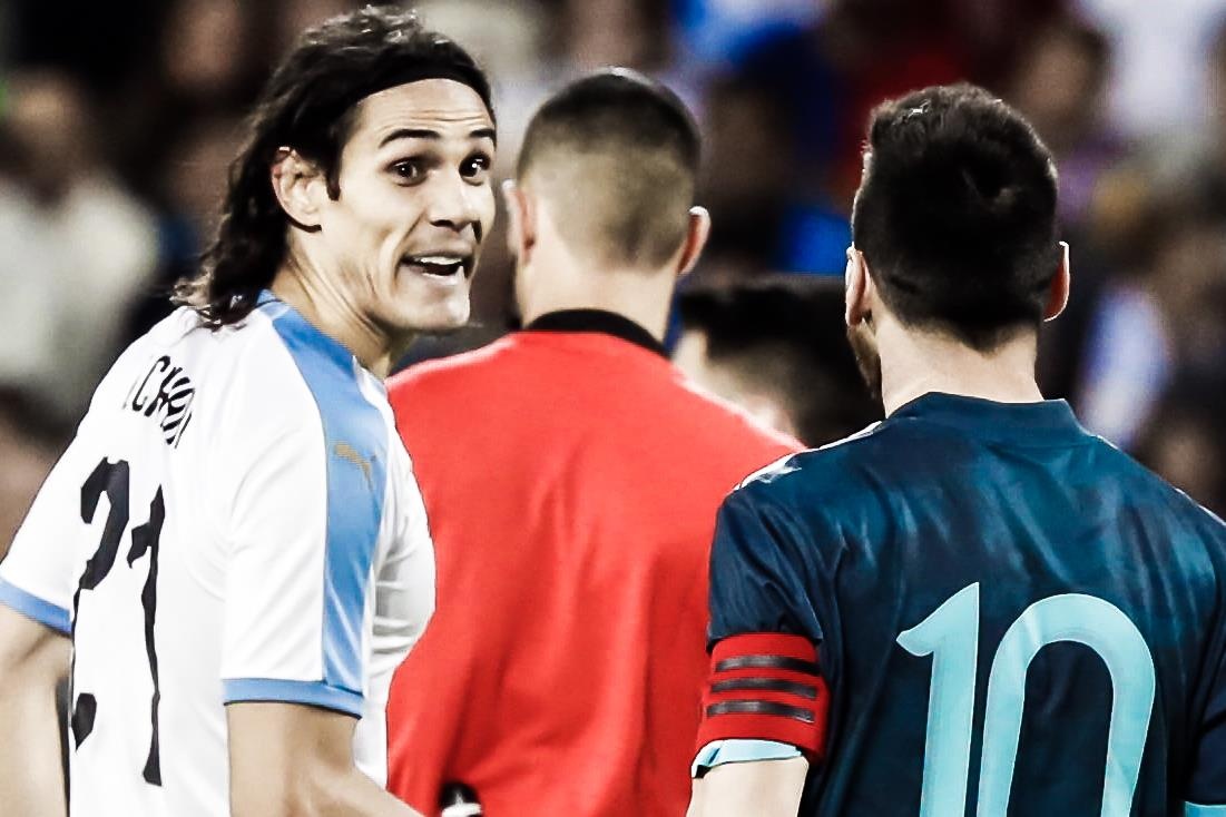 Messi, Aguero, Suarez va Cavani cung ghi ban trong mot tran hinh anh