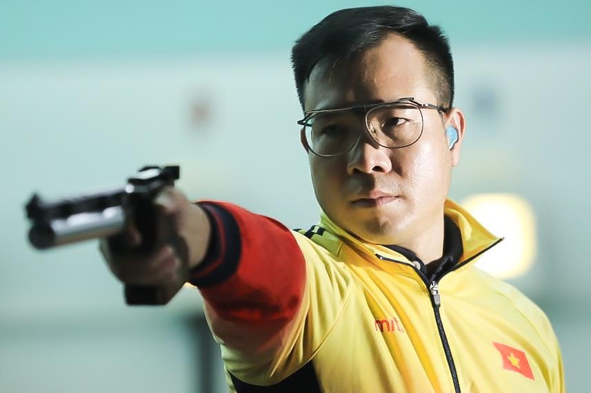 Lich thi dau SEA Games 30 ngay 7/12: Hoang Xuan Vinh xuat tran hinh anh