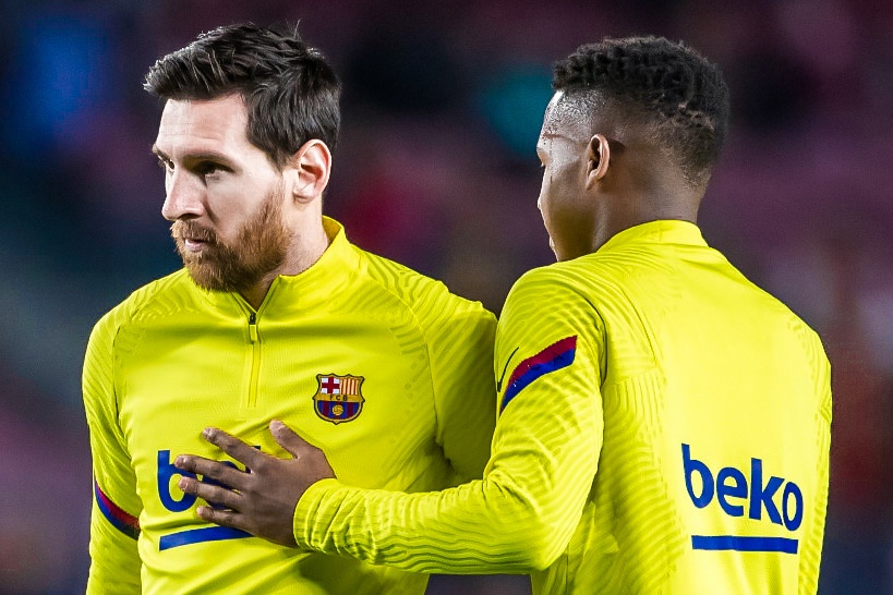 Messi tu choi lam nghi thuc khoi dong o Barca hinh anh