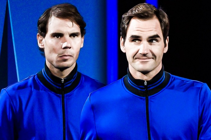 Federer treu choc Nadal truoc tran dau o Cape Town hinh anh