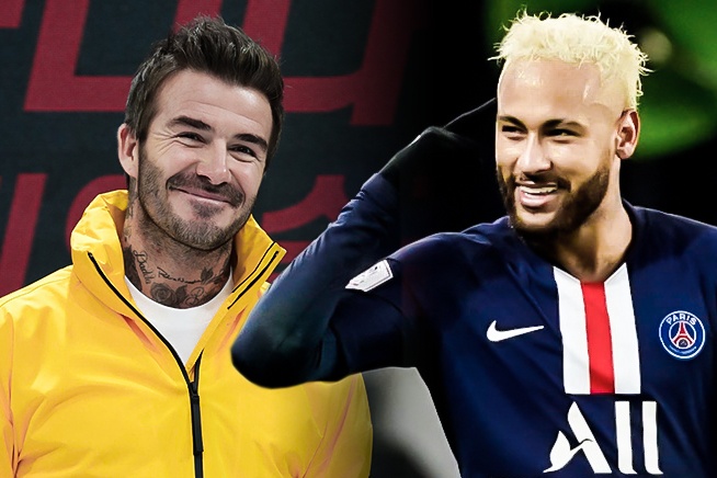 Neymar hua gia nhap CLB cua Beckham hinh anh