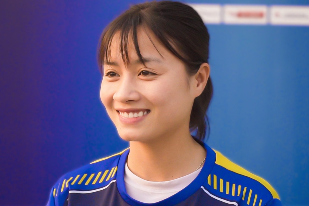 Hoang Thi Loan kiem tien tu su noi tieng va mong uoc cho bong da nu hinh anh