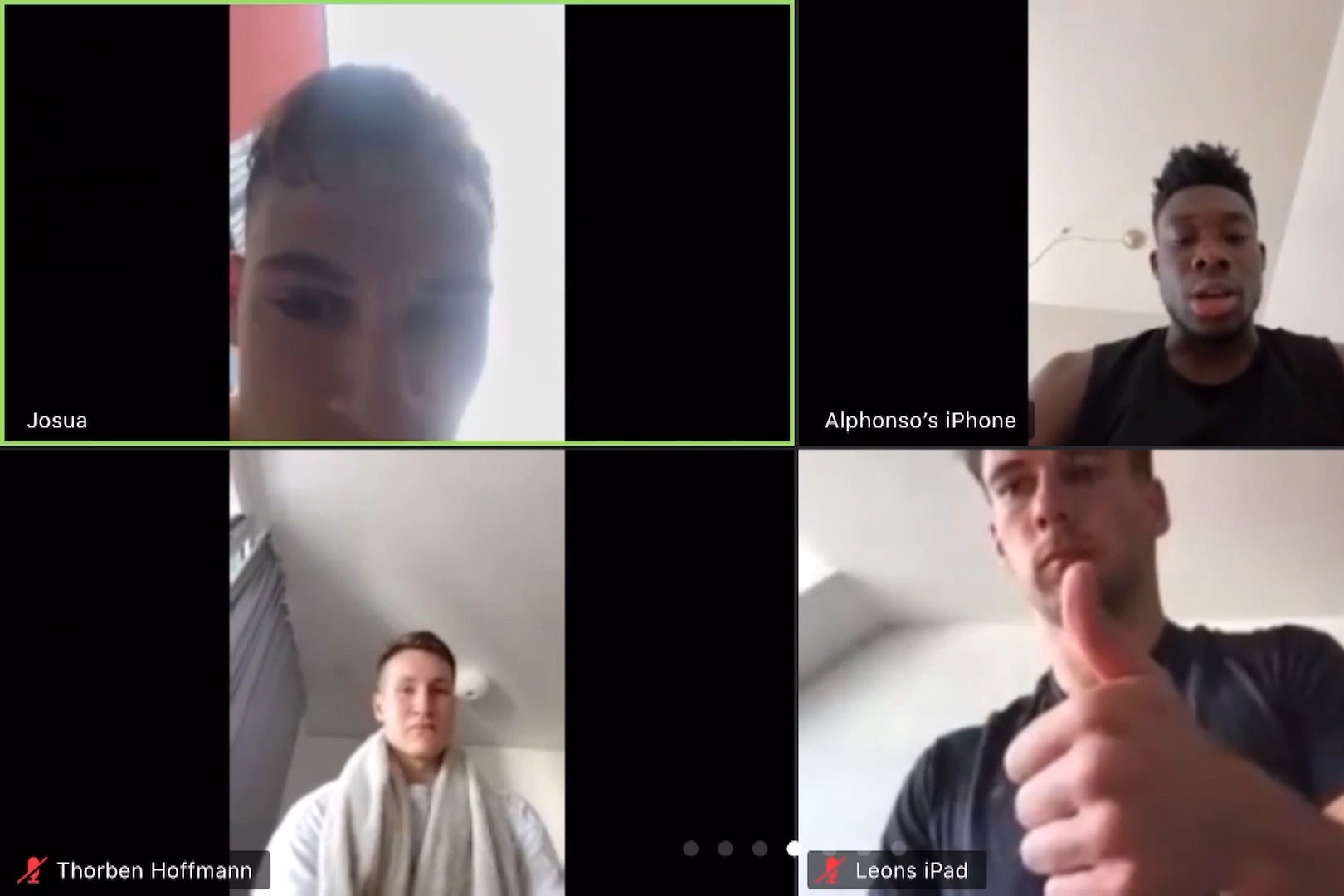 Cong nghe tap luyen truc tuyen cua Bayern hinh anh