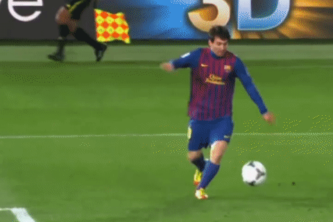 Messi va thoi quen lop bong qua dau thu mon hinh anh