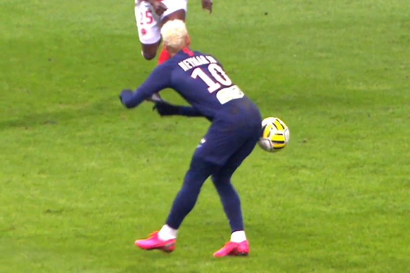 Neymar va thoi quen bieu dien khien doi thu noi cau hinh anh