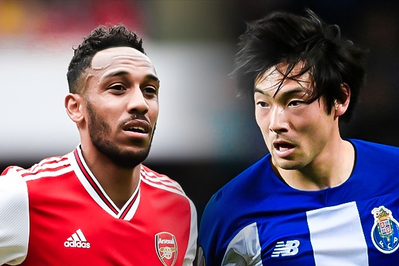 Cu ve bong cua sao Nhat Ban khien Aubameyang tram tro hinh anh