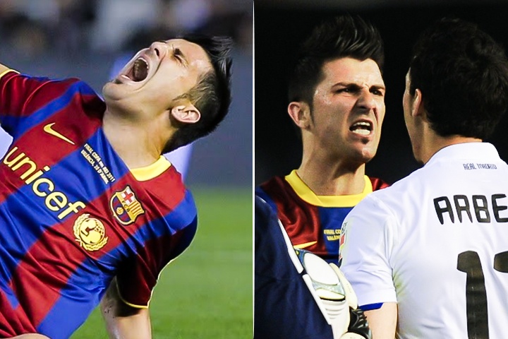 David Villa va khoanh khac noi cau sau dien xuat bat thanh hinh anh