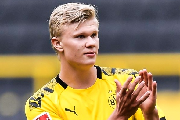 Haaland dut diem 'xau kim' Neuer ngay dau tran hinh anh