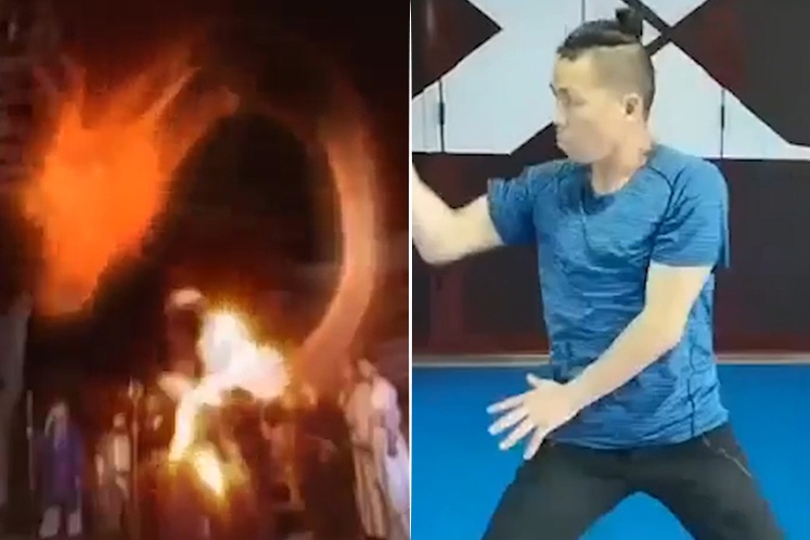 Vo su gay cuoi khi bieu dien 'Hang long thap bat chuong' hinh anh