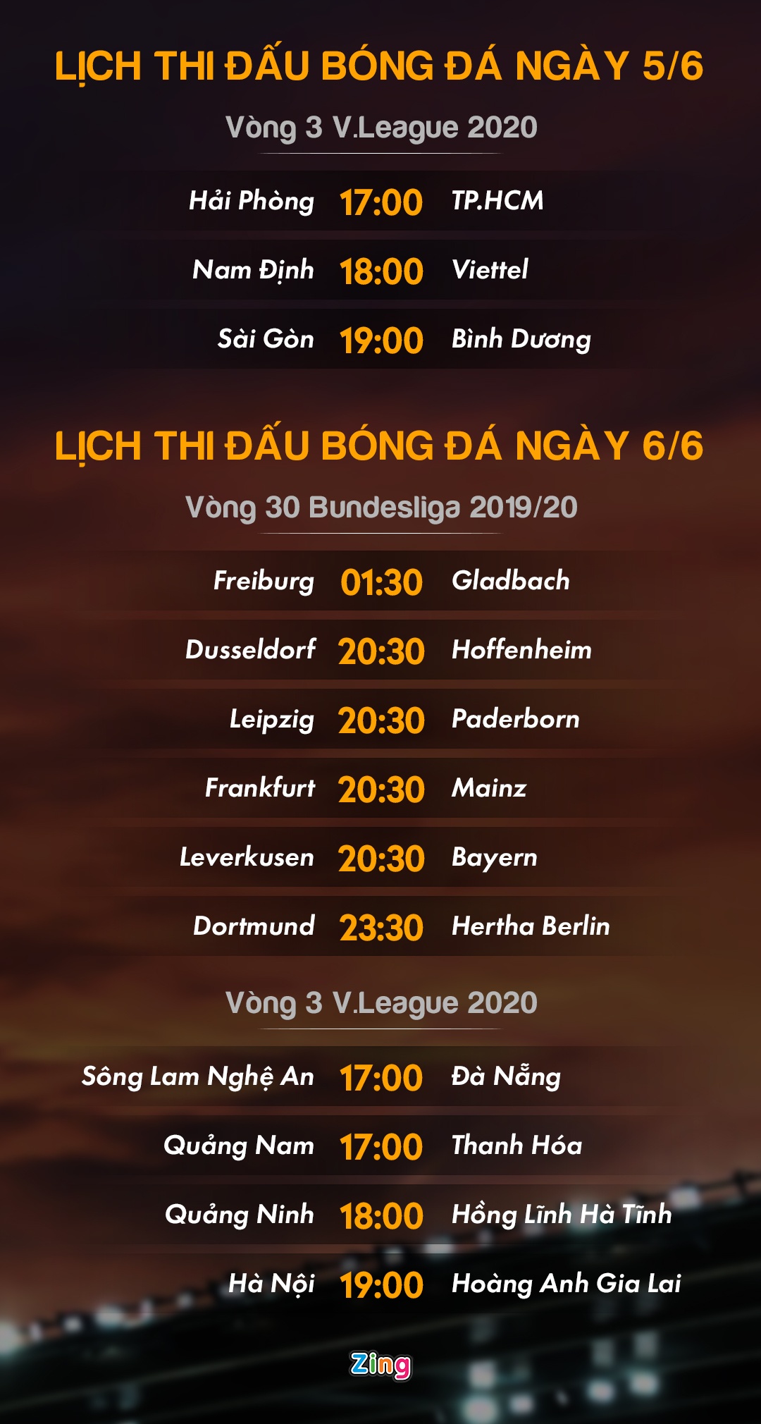 lich thi dau bong da moi nhat anh 1