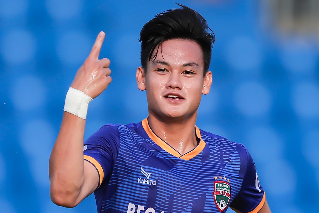 Highlights Binh Duong 5-0 Hai Phong: Tan Tai lai an mung nhu Ronaldo hinh anh