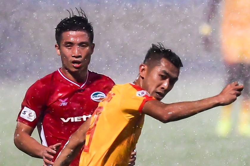 Highlights vong 6 V.League: CLB Viettel 1-2 Thanh Hoa hinh anh