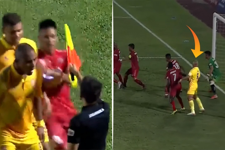 Tinh huong trong tai tu choi ban thang khien CLB Nam Dinh phan ung hinh anh