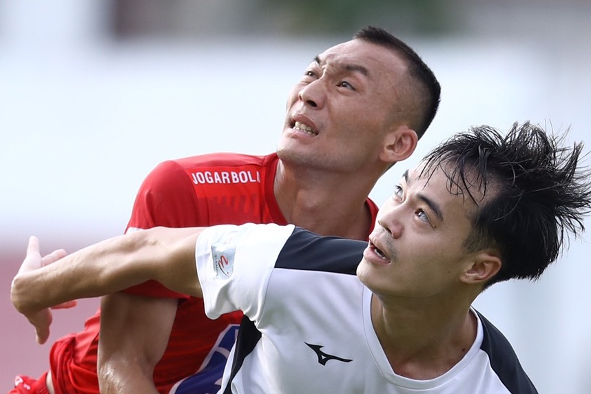 Highlights CLB Hai Phong - HAGL: Van Toan choi xong xao hinh anh