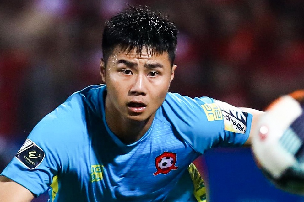 Highlights Hai Phong 0-2 CLB Sai Gon: Van Toan bay nguoi trong vo vong hinh anh