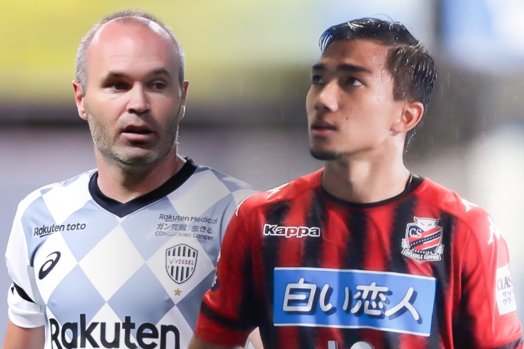 Chanathip va Iniesta toa sang trong ngay doi dau o giai Nhat Ban hinh anh