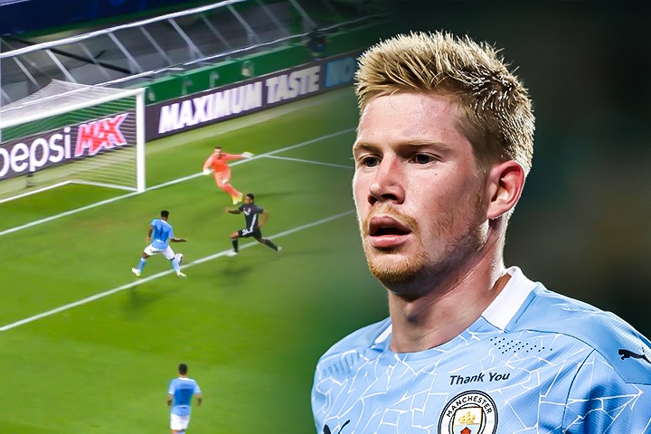 De Bruyne noi ve pha bo lo cua Sterling o tran Man City thua Lyon hinh anh