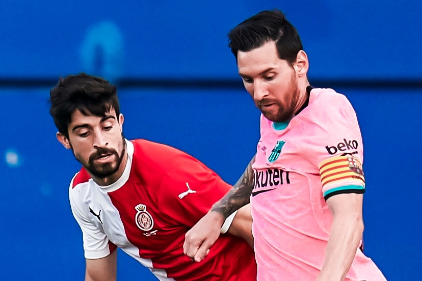 Messi sut xa tung luoi Girona bang chan khong thuan hinh anh