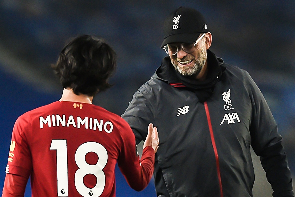 HLV Klopp lay Minamino lam guong hinh anh
