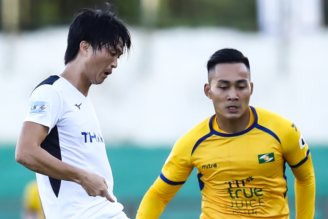 Highlights SLNA 2-0 HAGL: Van Duc da hong phat den hinh anh