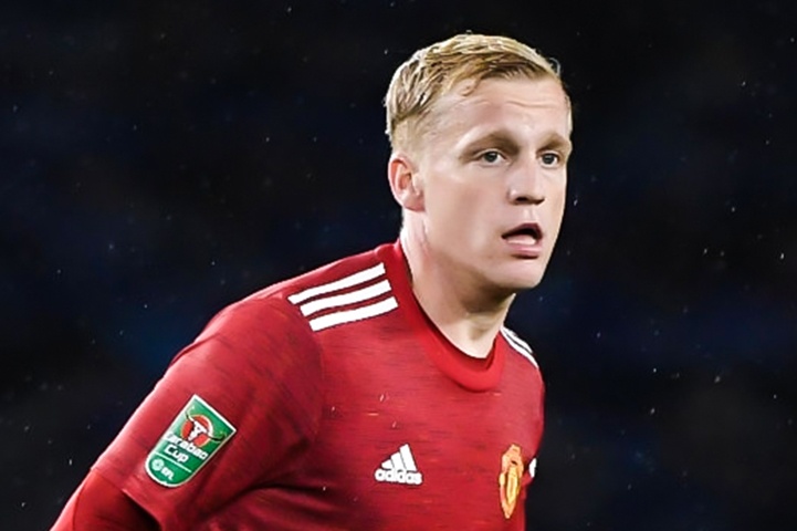 Phan ung cua Van de Beek sau pha kien tao dau tien o MU hinh anh