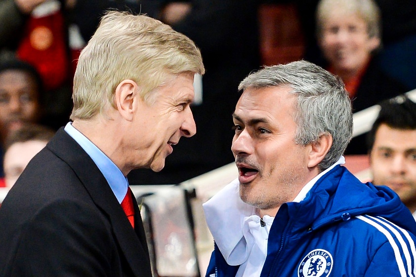 Mourinho noi canh khoe Wenger hinh anh