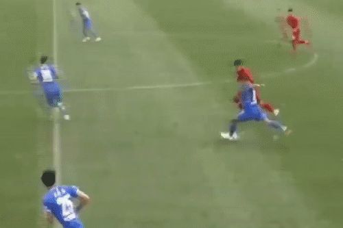 U19 Trung Quoc nhan ban thua tu giua san hinh anh