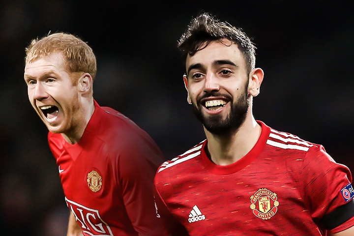 Bruno Fernandes goi nho hinh anh cua Paul Scholes hinh anh
